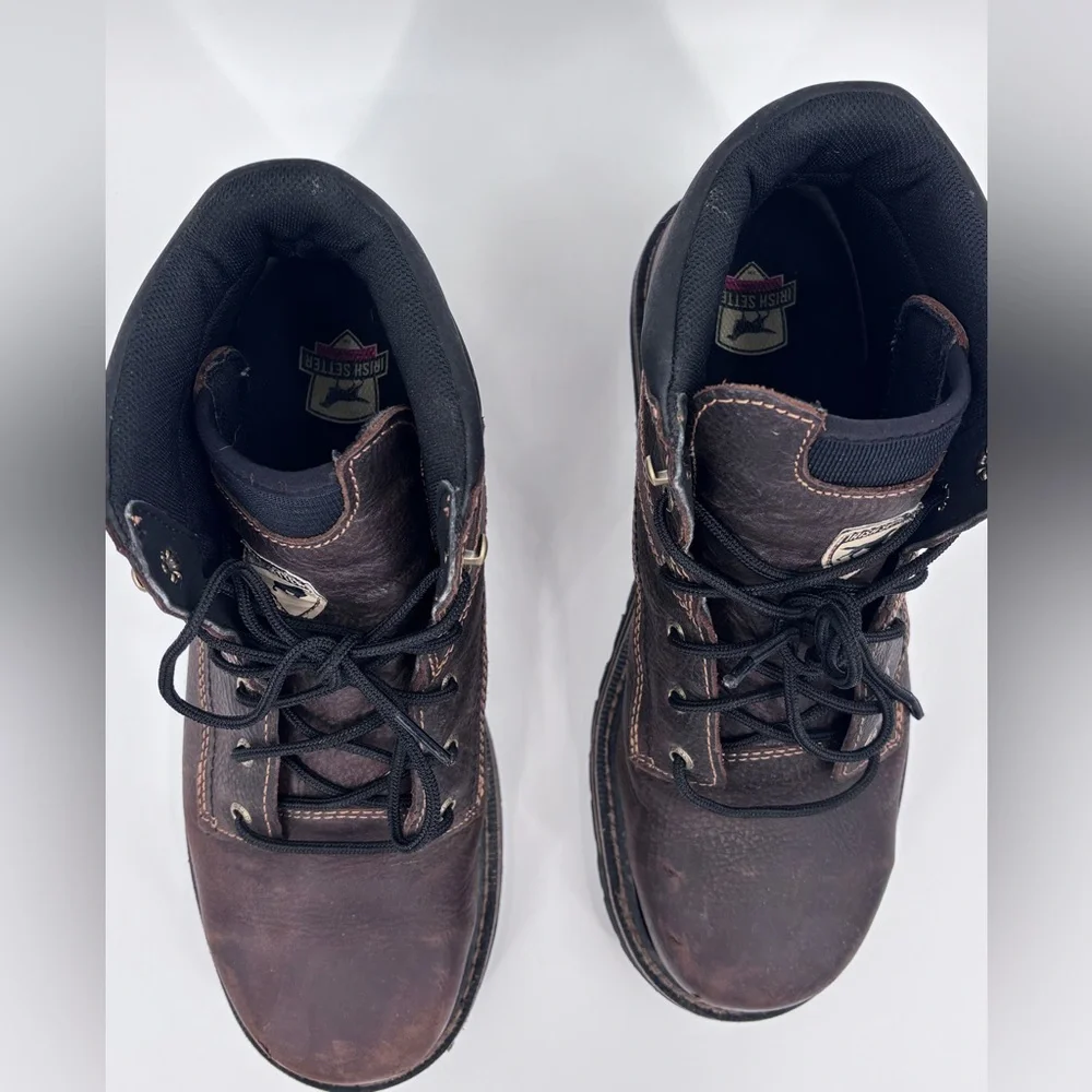 Irish Setter Dark Brown Leather Boots